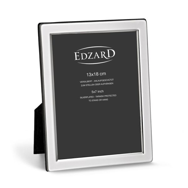 Edzard Salerno Silver-Plated Photo Frame 13×18cm - Elegant