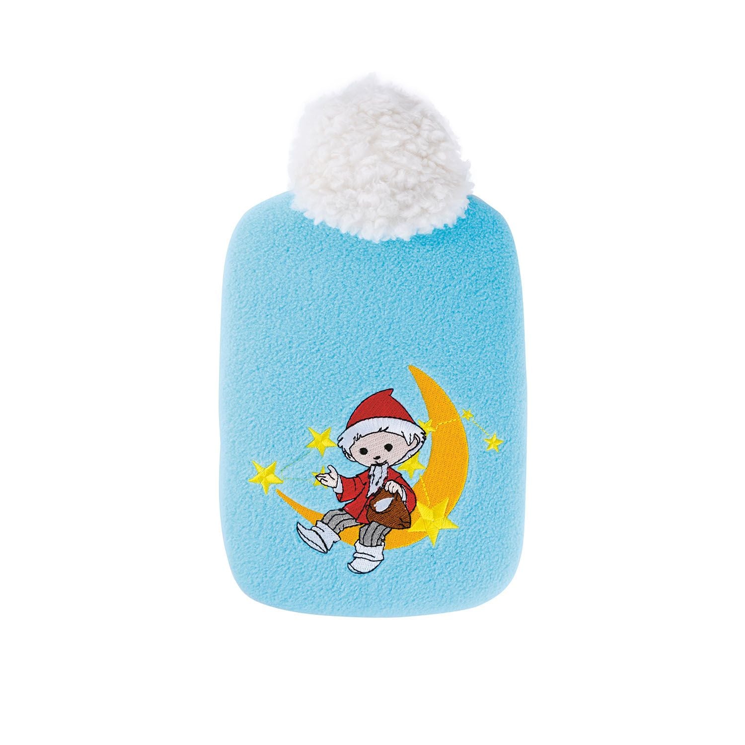 Hugo Frosch Hot Water Bottle Sandman Moon – Blue