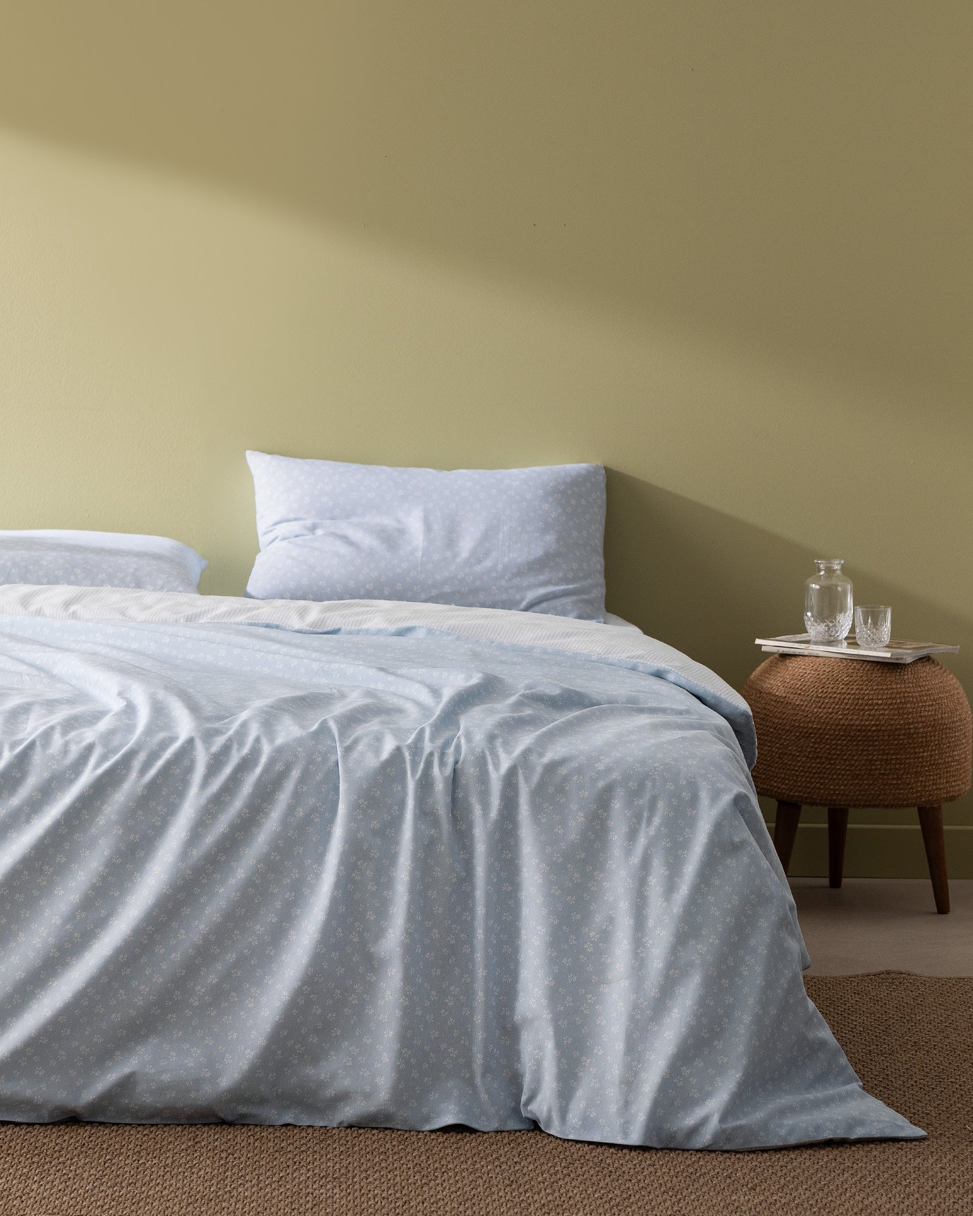 Marlie Kıng Sıze Duvet Cover Set - Ranforce Patterned - Madame Coco JO