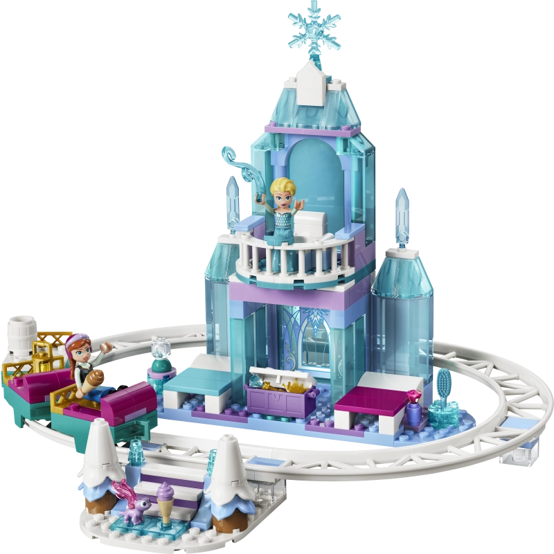 LEGO Disney Elsa's Ice Castle & Snow Ride Adventure – 216 Pieces | Set 43281