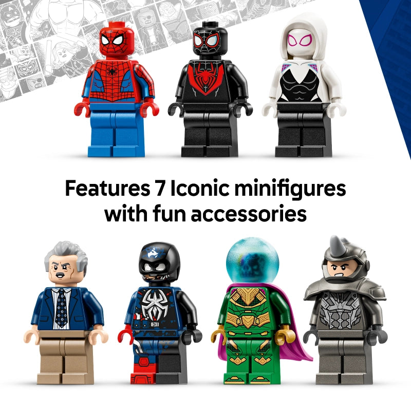 LEGO Marvel Spider-Man vs. Mysterio: The Daily Bugle – 781 Pieces | Set 76342