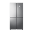 TCL P460CDS/P560CDGL 4-Door Refrigerator | 460L | Water Dispenser | Matte Silver
