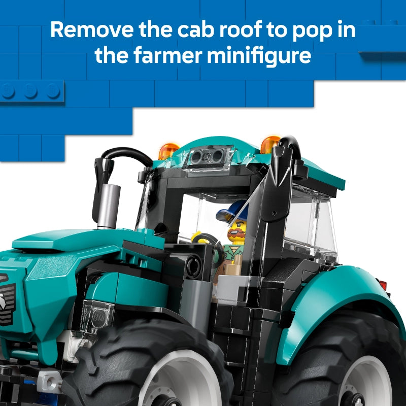 LEGO City Tractor – 204 Pieces | Set 60498