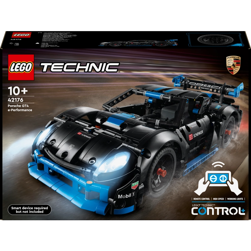LEGO Technic Porsche GT4 e-Performance Race Car – 836 Pieces | Set 42176