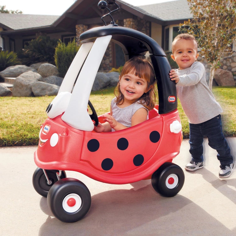 Little Tikes Cozy Coupe – Ladybug | Kids Ride-On Push Car