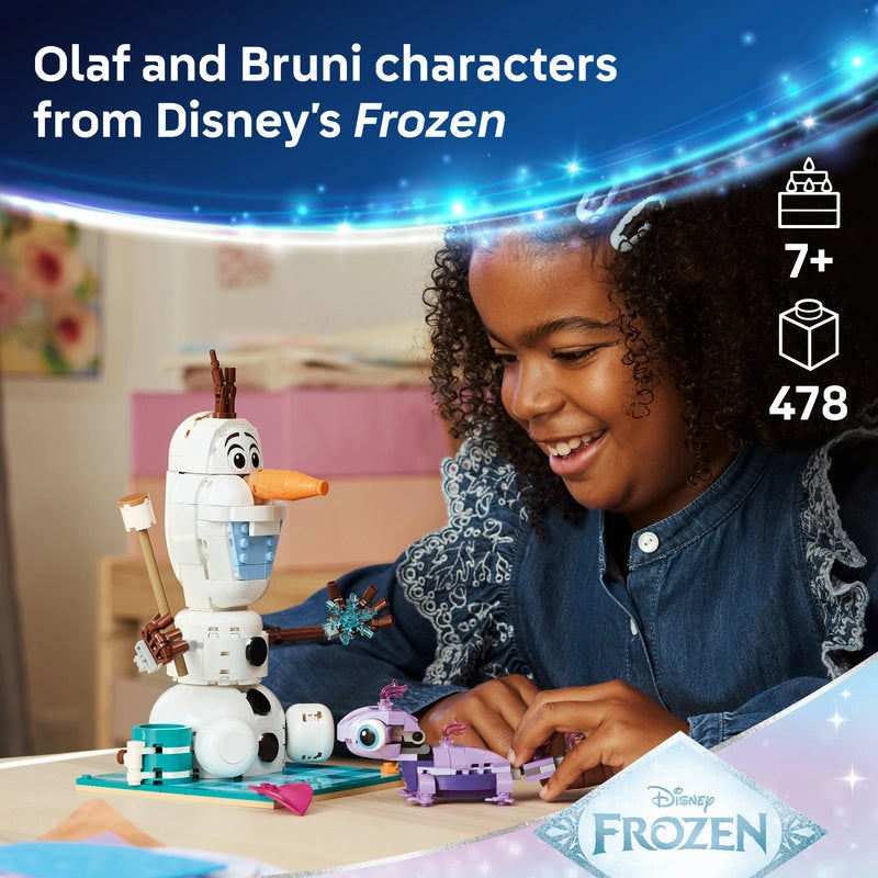LEGO Disney Olaf & Bruni's Picnic Fun – 478 Pieces | Set 43287