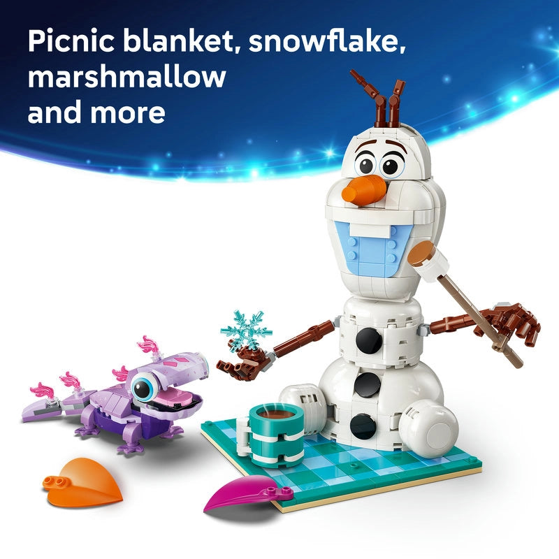 LEGO Disney Olaf & Bruni's Picnic Fun – 478 Pieces | Set 43287