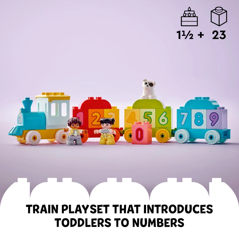 LEGO DUPLO Number Train – Learn to Count | 23 Pieces | Set 10954