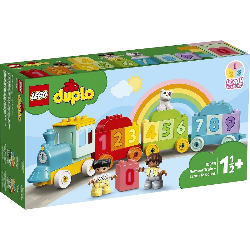 LEGO DUPLO Number Train – Learn to Count | 23 Pieces | Set 10954