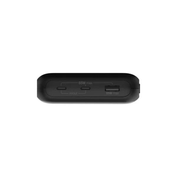 Belkin 3-Port Laptop Power Bank 20K - 65W Fast Charging for MacBook & Laptops