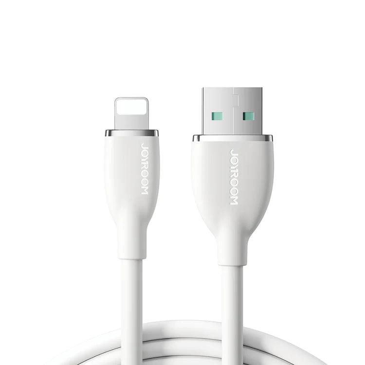 Joyroom Silicone Cable Type-C 27W/Lightning 3A - White