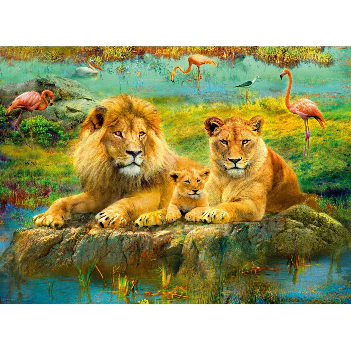 Ravensburger 500 Pcs Puzzle Savanna
