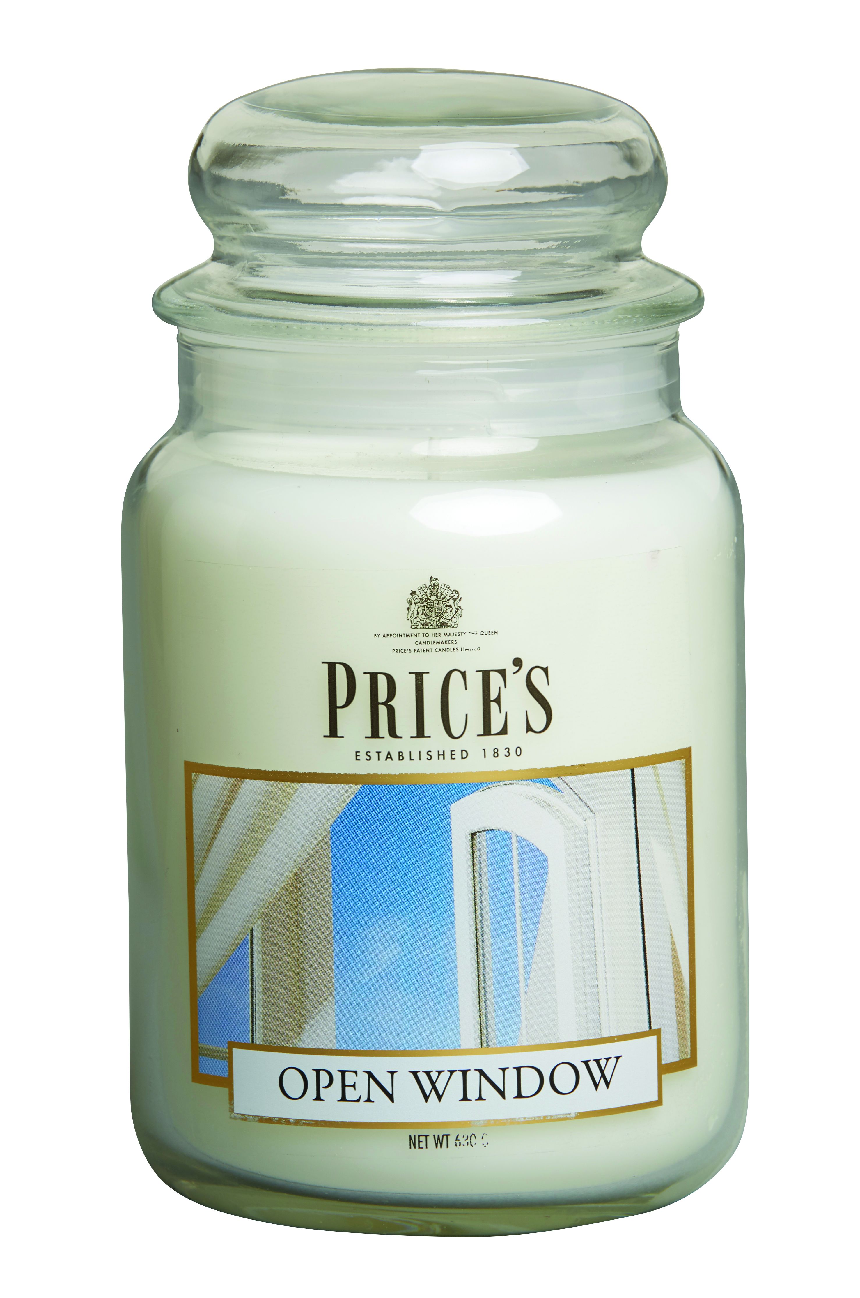 Price’s Large Scented Candle Jar with Lid – Long-Lasting Aroma