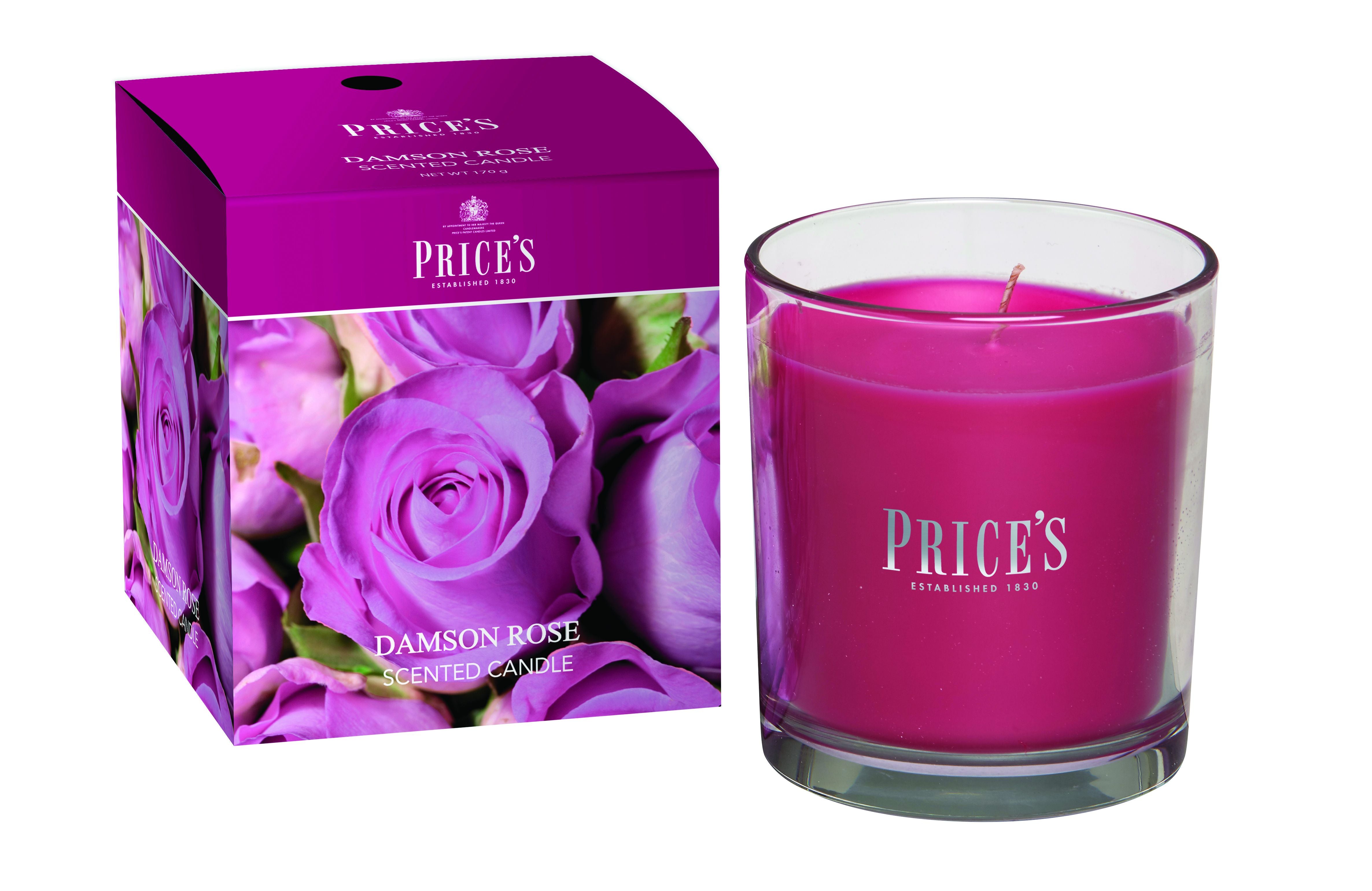 Price's Scented Candle in Glass Cup – Long-Lasting Aroma