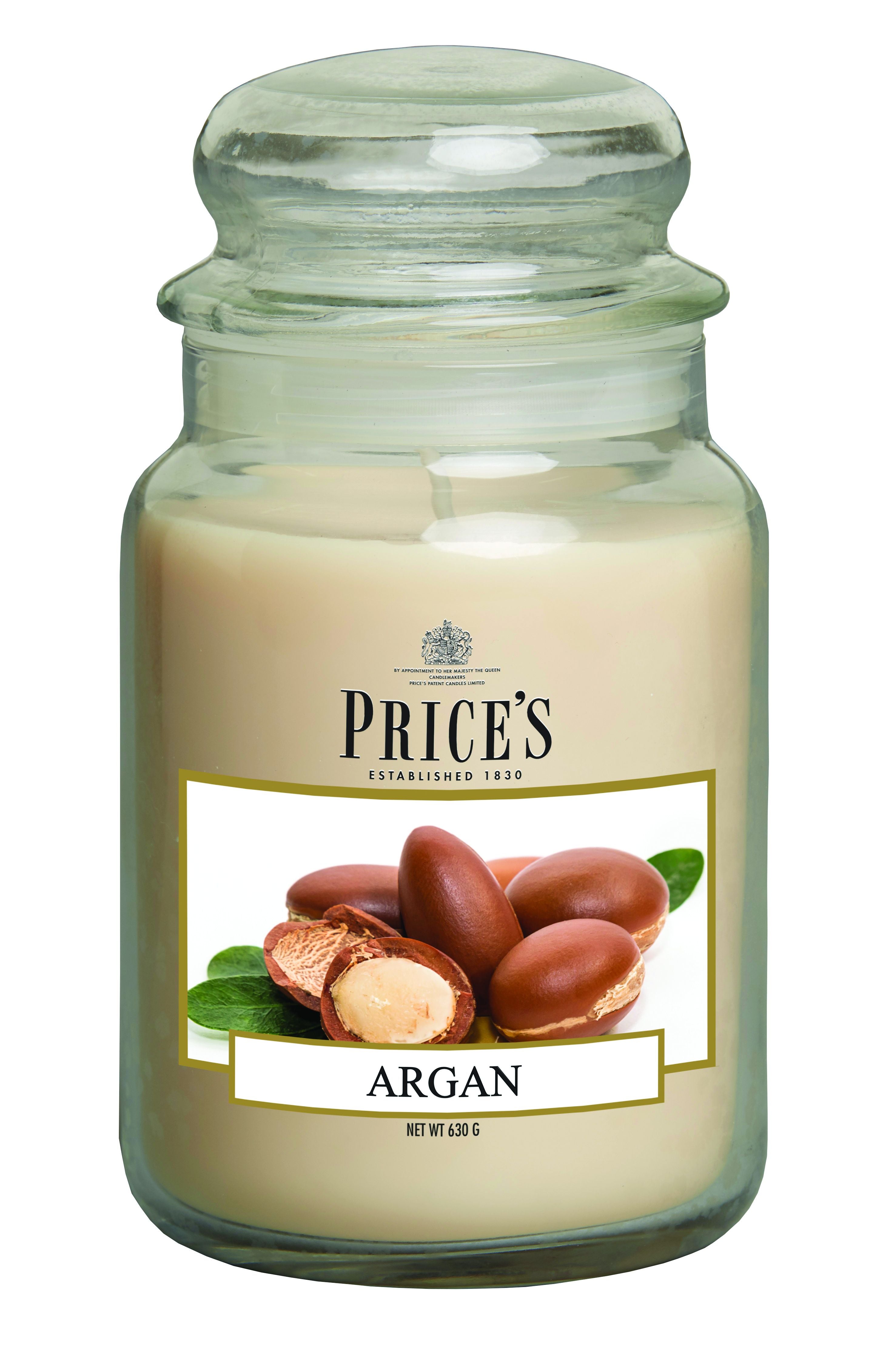 Price’s Large Scented Candle Jar with Lid – Long-Lasting Aroma