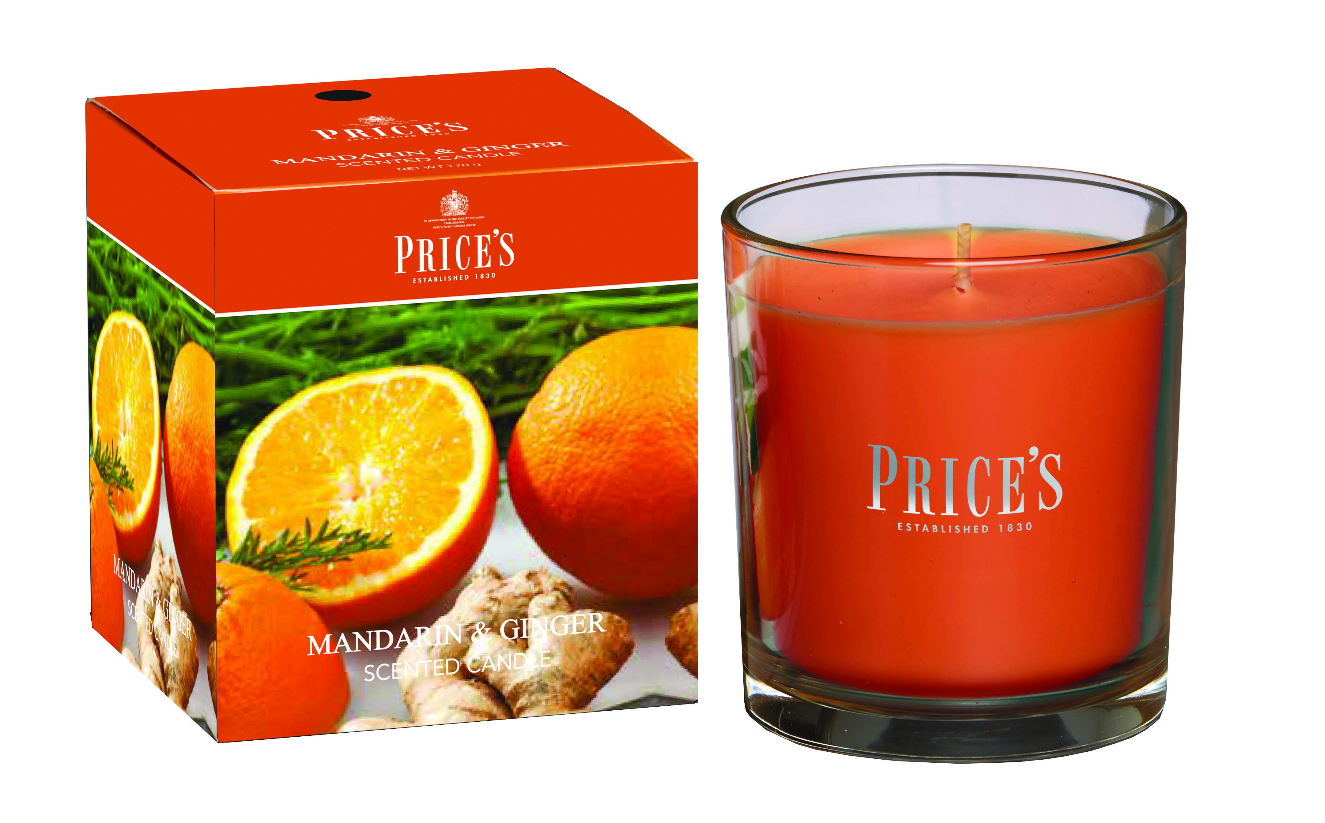 Price's Scented Candle in Glass Cup – Long-Lasting Aroma
