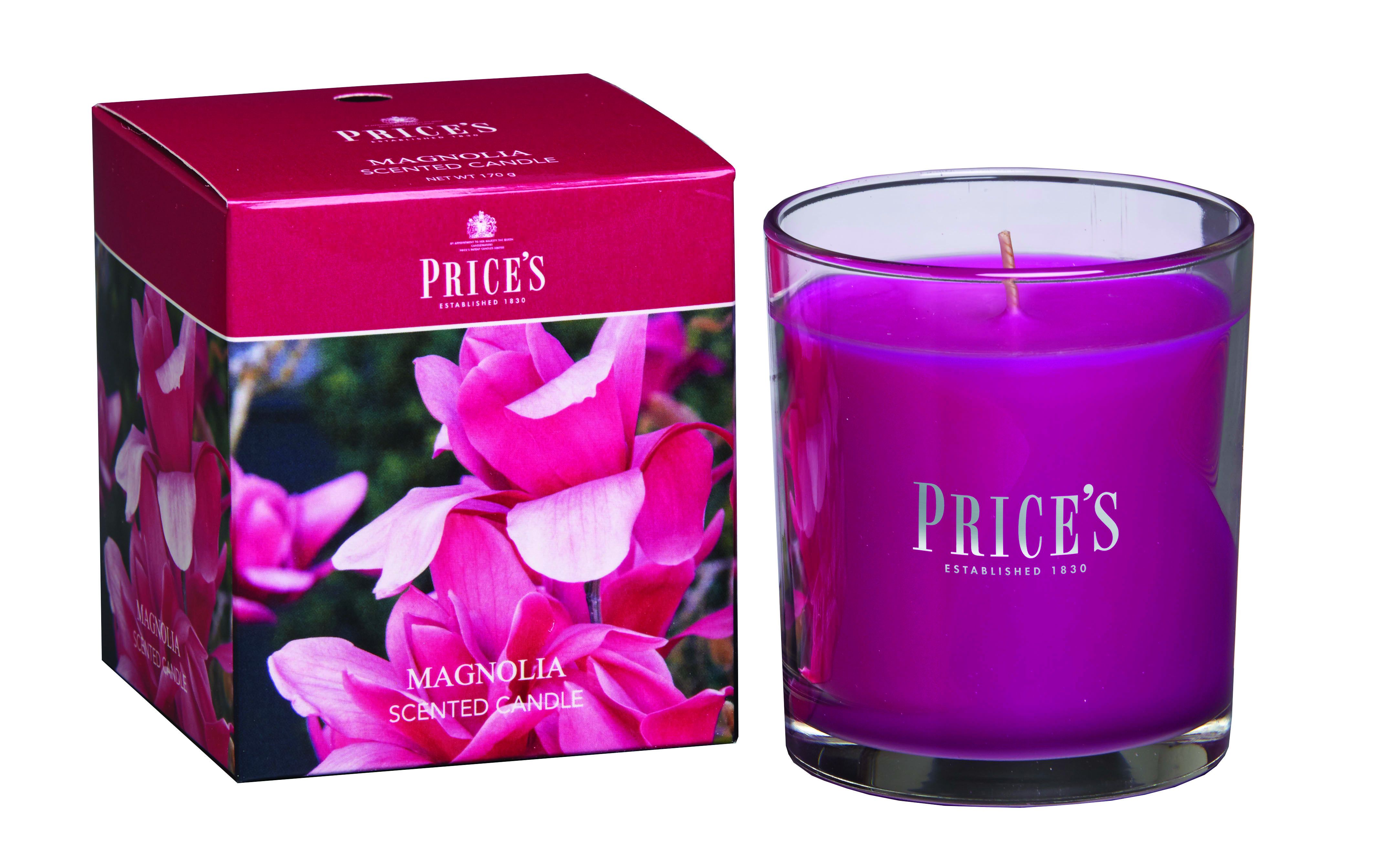Price's Scented Candle in Glass Cup – Long-Lasting Aroma