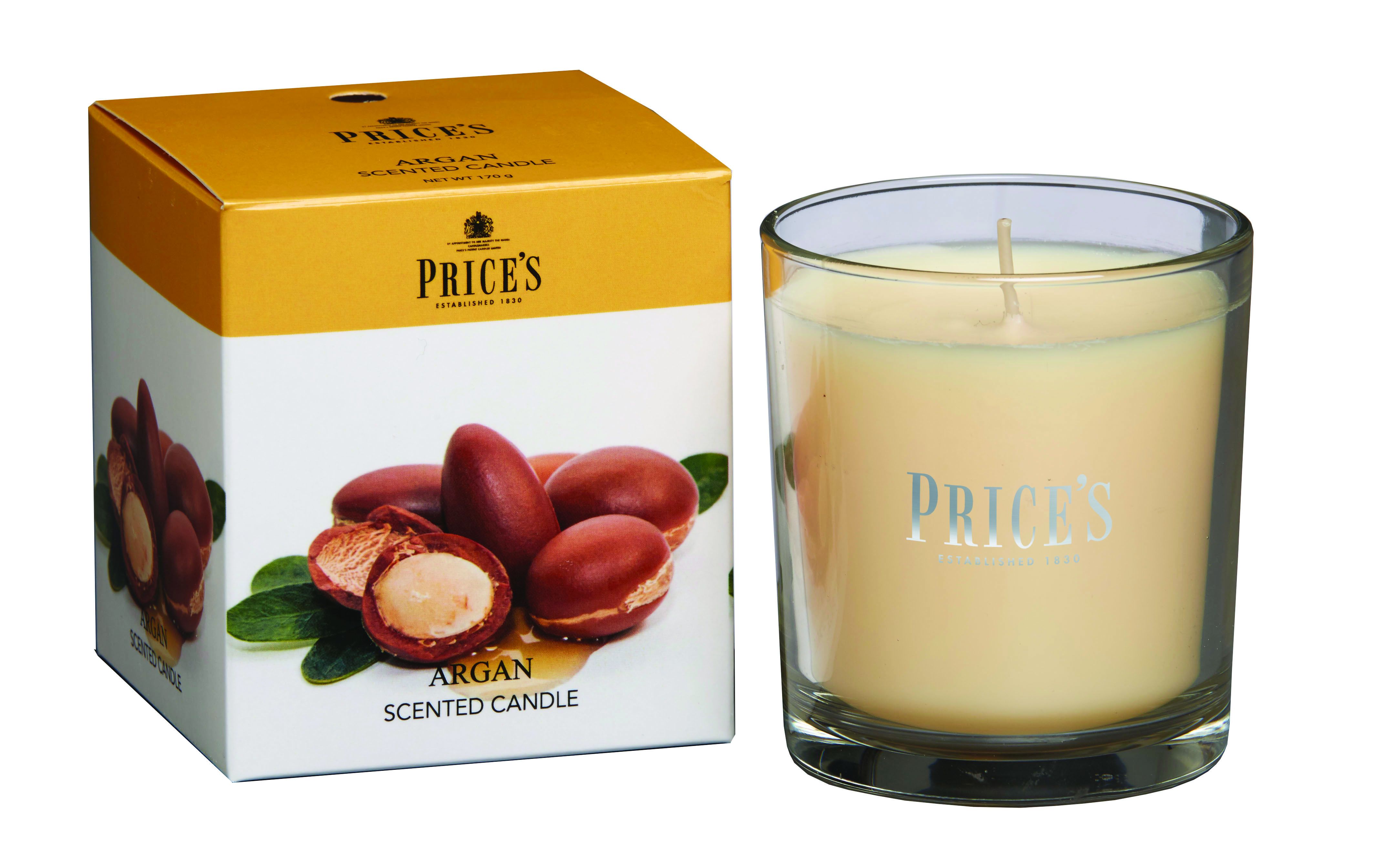 Price's Scented Candle in Glass Cup – Long-Lasting Aroma