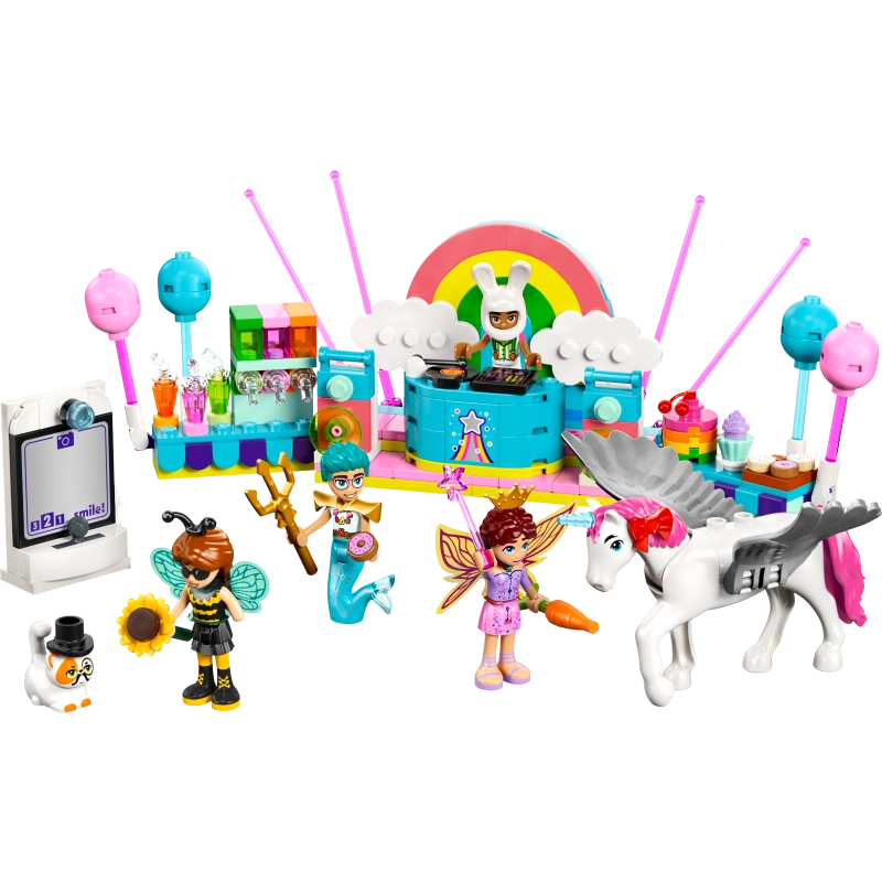 LEGO Friends Costume Party with Unicorn & Fairy – 261 Pieces | Set 42661