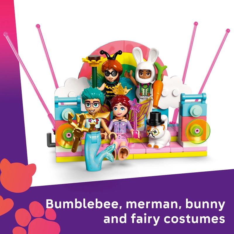 LEGO Friends Costume Party with Unicorn & Fairy – 261 Pieces | Set 42661
