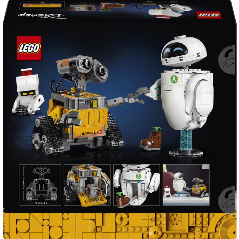 LEGO Disney WALL-E & EVE – 811 Pieces | Set 43279