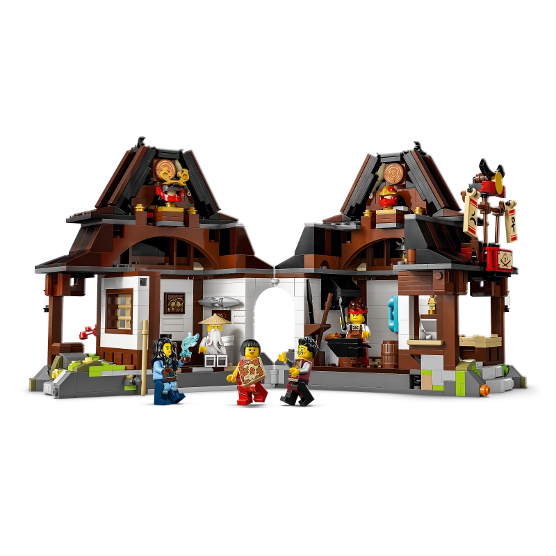 LEGO NINJAGO Four Weapons Blacksmith 15th Anniversary – 1259 Pieces | Set 71858