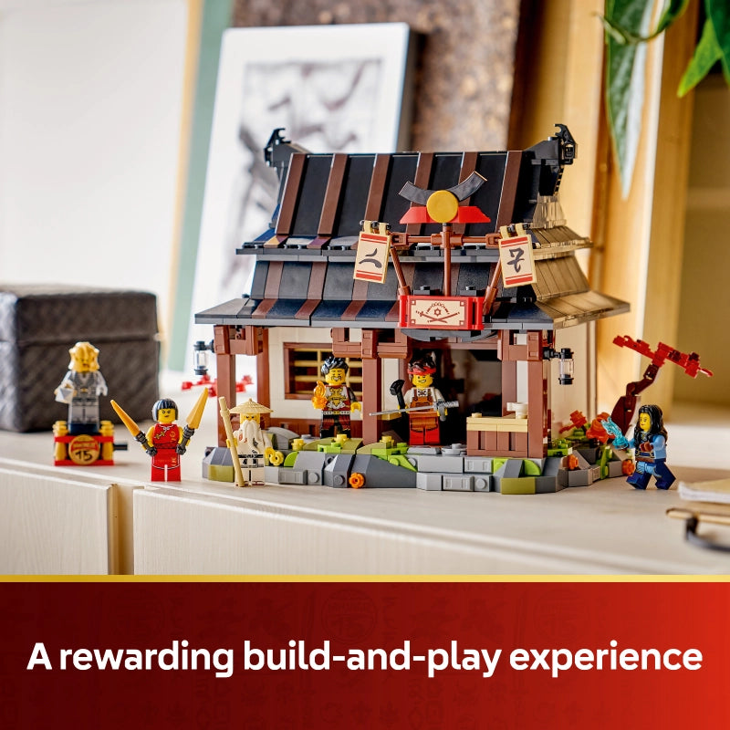 LEGO NINJAGO Four Weapons Blacksmith 15th Anniversary – 1259 Pieces | Set 71858