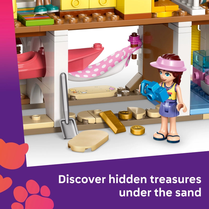 LEGO Friends Beach House with Seals – 400 Pieces | Set 42699