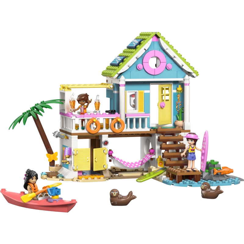 LEGO Friends Beach House with Seals – 400 Pieces | Set 42699