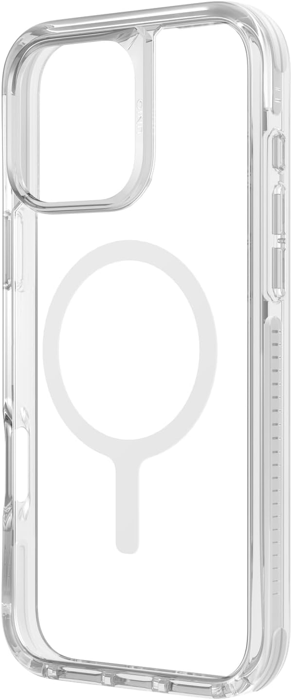 UNIQ HYBRID IPHONE 16 (2024) 6.1 MAGCLICK CHARGING COMBAT (LUMINOUS) - LUME-WHITE
