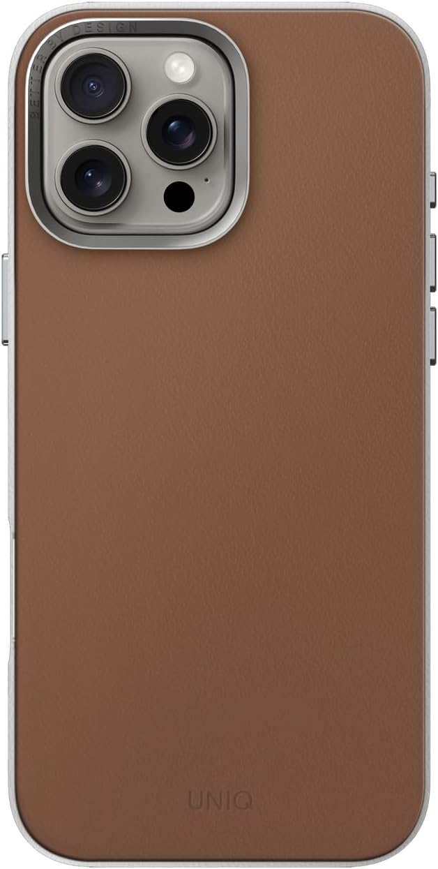 UNIQ HYBRID IPHONE 16 PRO MAX MAGCLICK CHARGING LYDEN DS - NATURAL