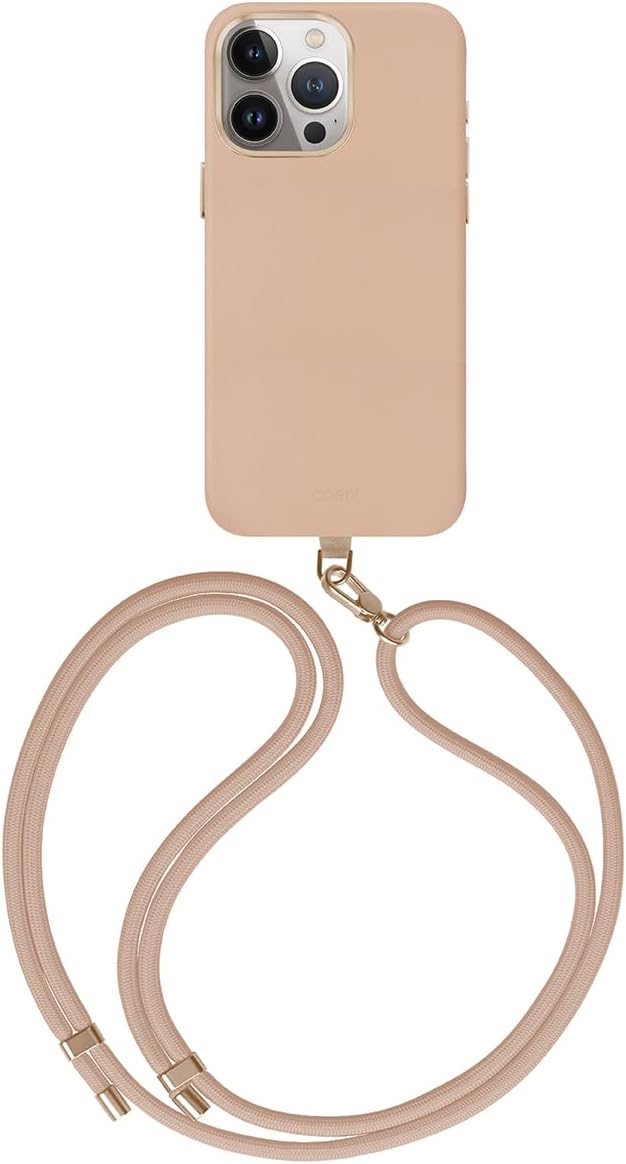 UNIQ COEHL iPhone 15 Pro Magnetic MUSE Case – Dusty Nude