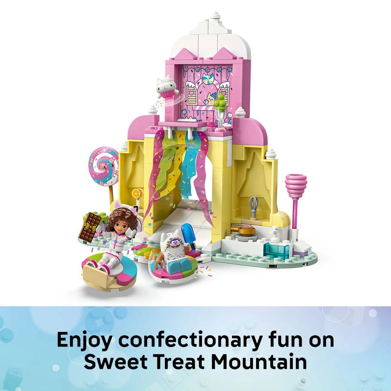 LEGO Gabby's Dollhouse Sweet Treat Mountain & Kitty Garden – 263 Pieces | Set 11205