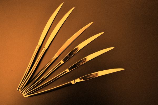 Belo Inox Platinium 12-Piece Gold Cutlery Set