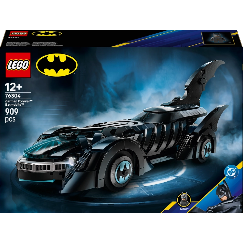 LEGO DC Batman Forever Batmobile – 909 Pieces | Set 76304
