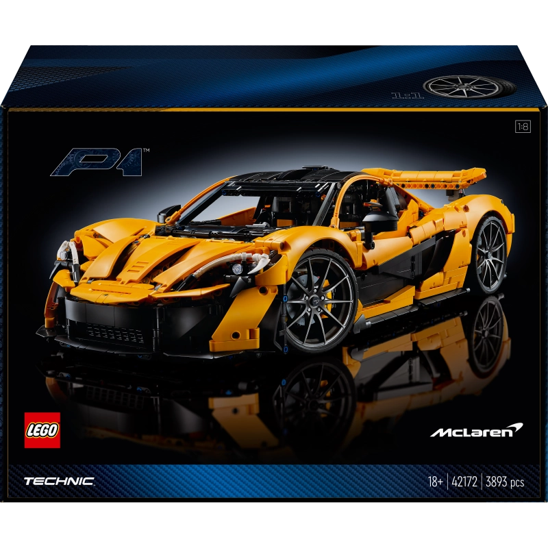 LEGO Technic McLaren P1 – 3893 Pieces | Set 42172