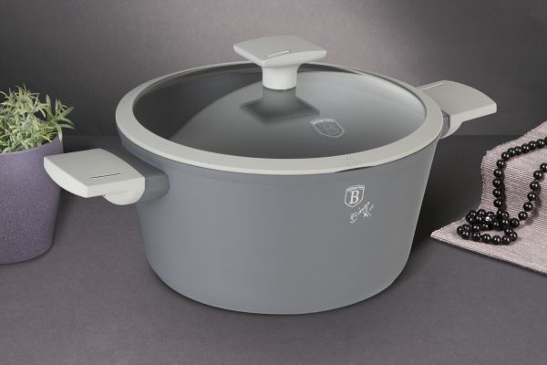 Berlinger Haus 20cm Casserole with Lid – Aspen Grey