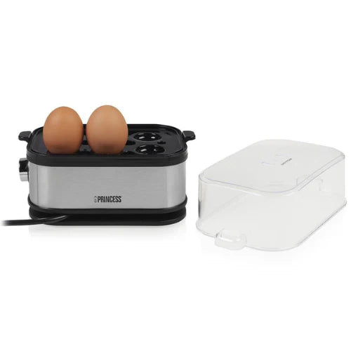 Princess Egg Boiler - Stainless Steel Cook 1-6 Eggs Perfectly