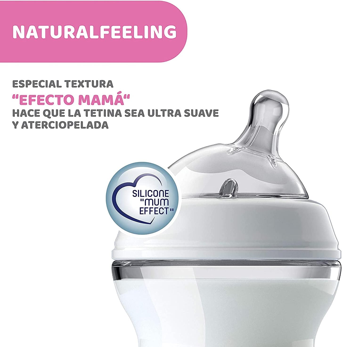 Chicco Natural Feeling Bottle 150ml 0M+ & Anti-Colic REG F CL3