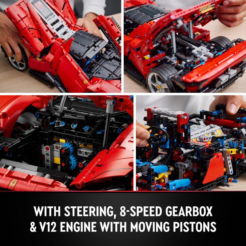 LEGO Technic Ferrari Daytona SP3 – 3778 Pieces | Set 42143