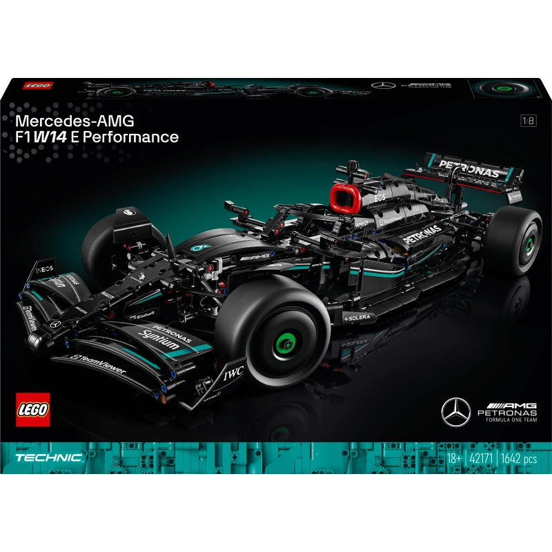 LEGO Technic Mercedes-AMG F1 W14 E Performance – 1643 Pieces | Set 42171