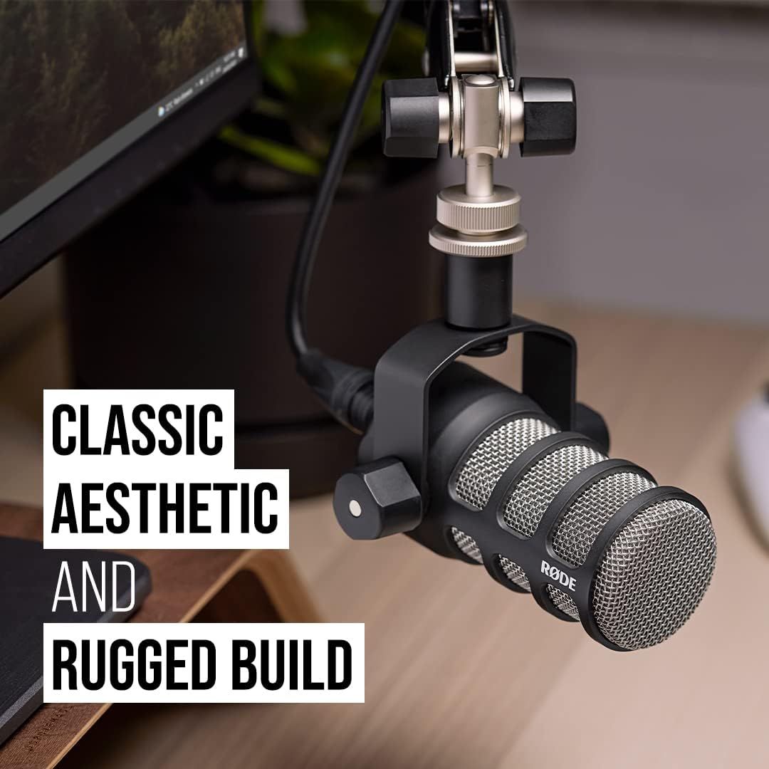 Rode PodMic Dynamic Broadcast Microphone – Black
