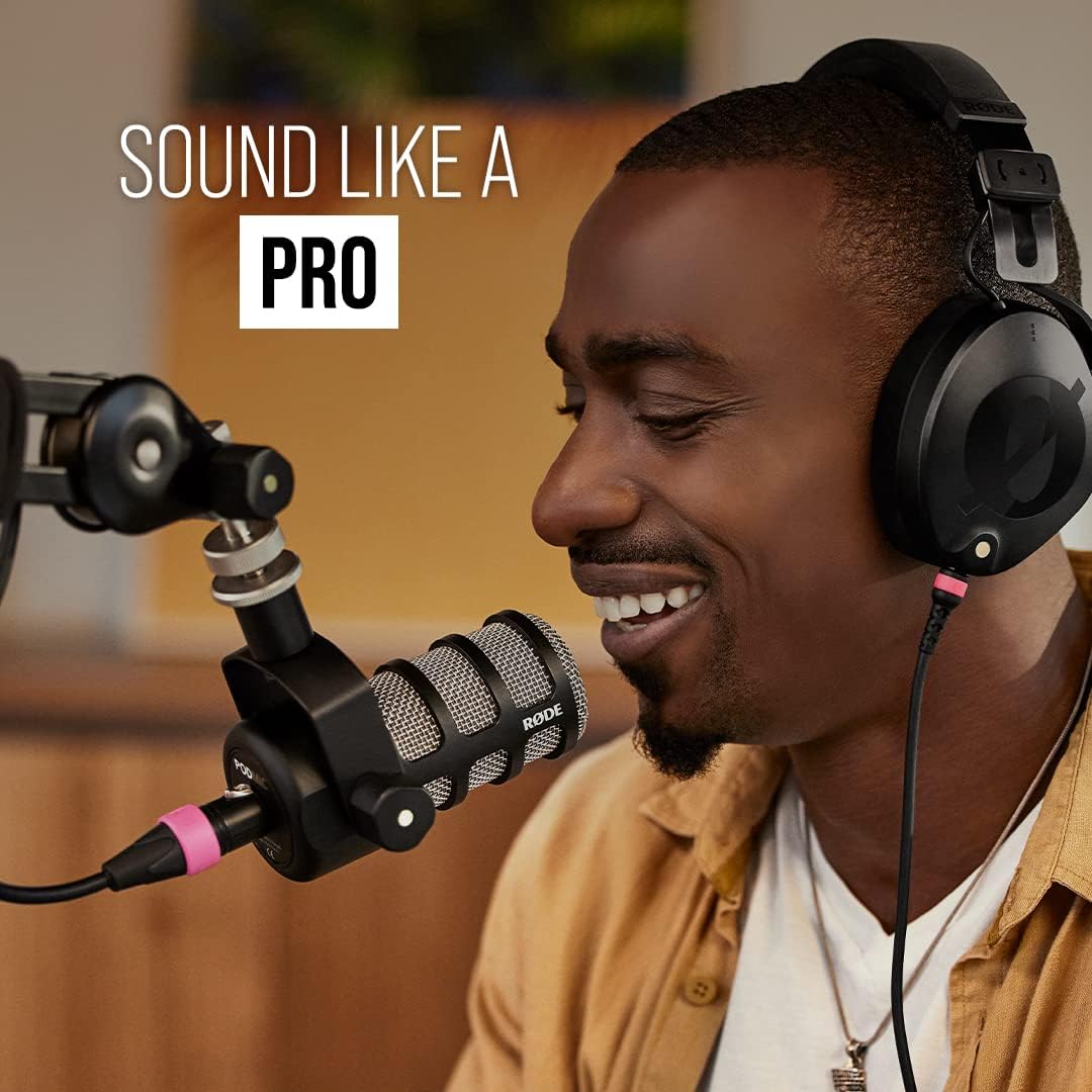 Rode PodMic Dynamic Broadcast Microphone – Black