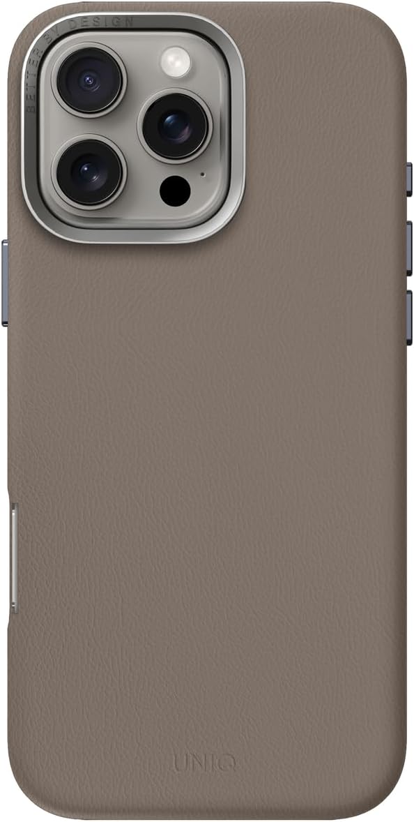 UNIQ HYBRID IPHONE 16 PRO (2024) 6.9 MAGCLICK MAGCLICK CHARGING LYDEN - FLINT GREY