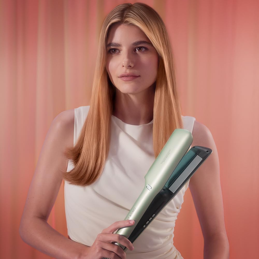 Cecotec Air Lisse Champagne Hair Straightener - 600W Ionic Technology