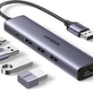 UGREEN 5-in-1 USB to Ethernet Hub with RJ45 and 3 USB Ports