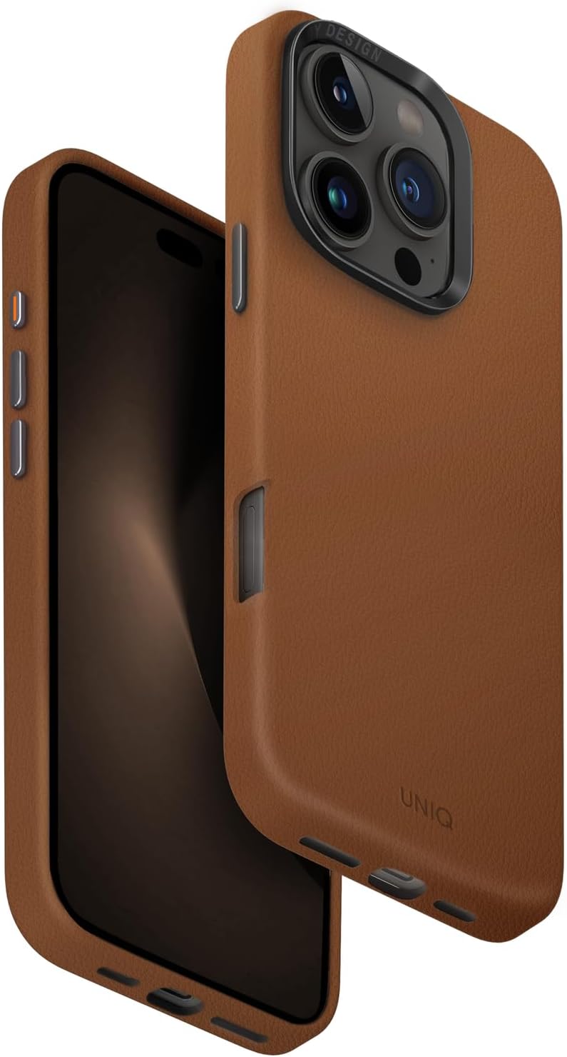 UNIQ HYBRID IPHONE 16 PRO (2024) 6.9 MAGCLICK MAGCLICK CHARGING LYDEN - CARAMEL