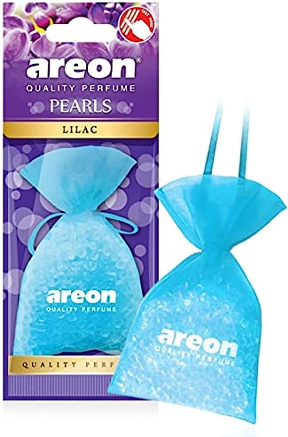Areon Pearls Freshener - hanging beads freshener - with the scent of lilac