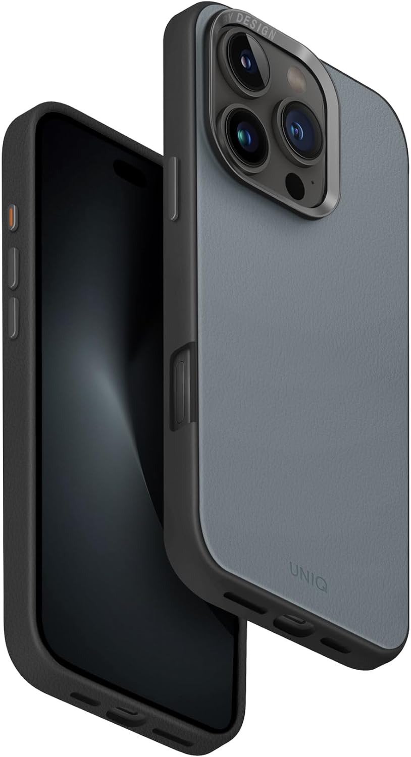 UNIQ LYDEN DS iPhone 15 Pro MagClick Case – Washed Blue