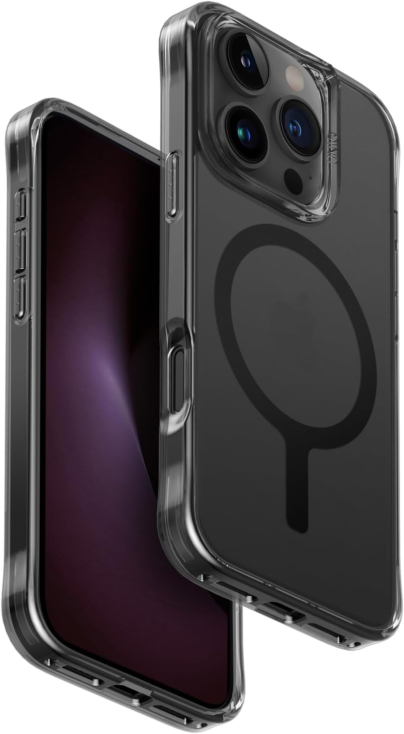 UNIQ HYBRID IPHONE 16 PRO (2024) 6.3 MAGCLICK CHARGING LIFEPRO XTREME (AF) - SMOKE (FROST SMOKE)